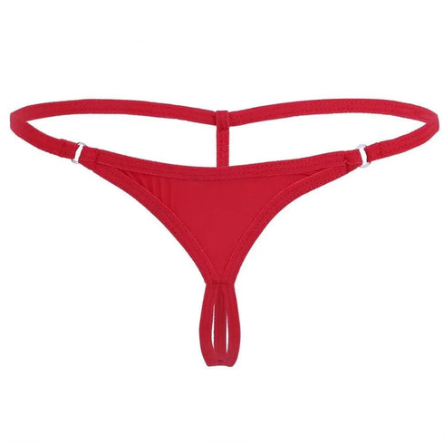 Micro Open Crotch Panties